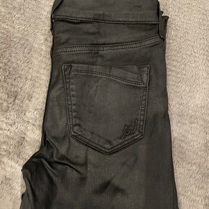 Express faux leather jeans